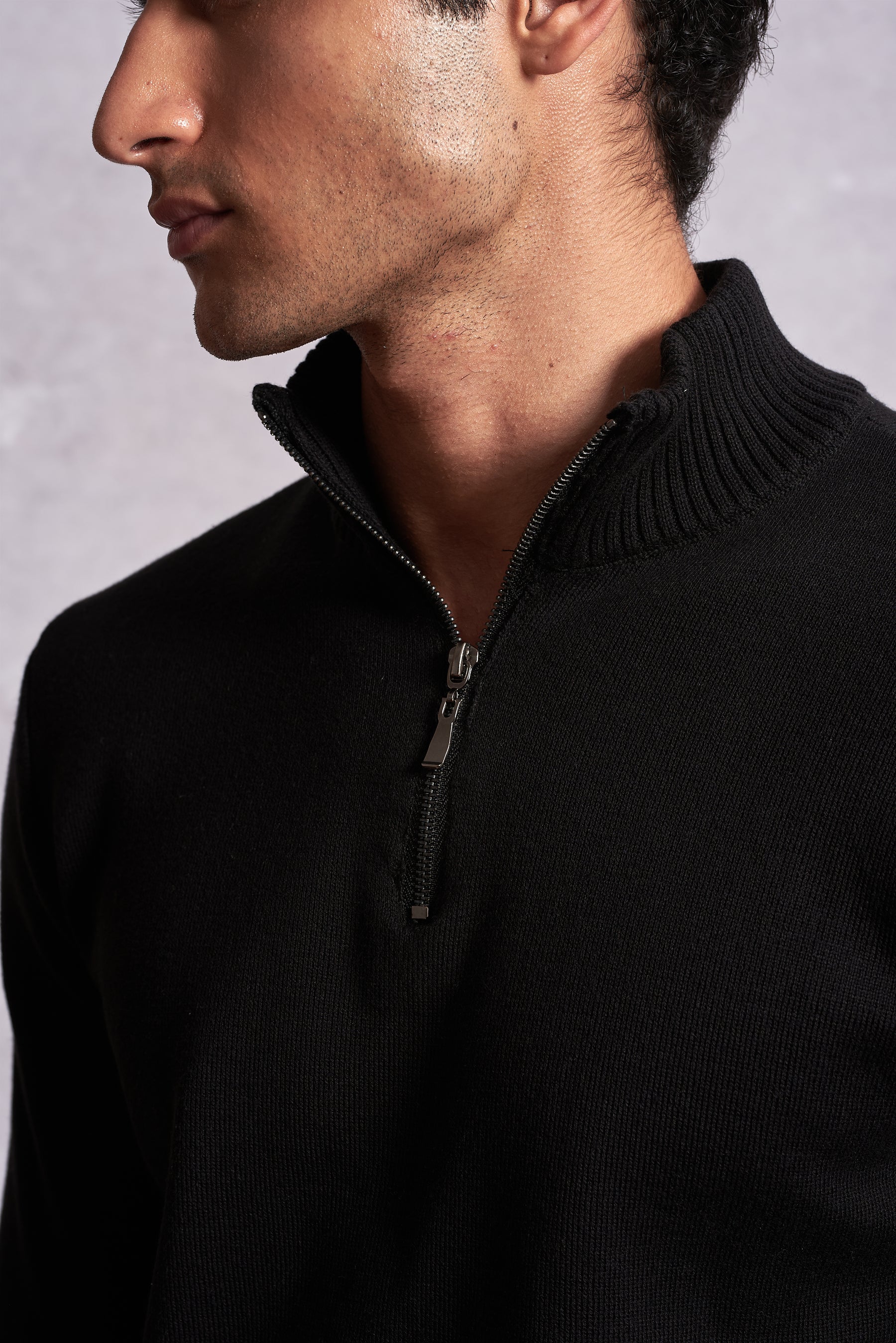 Tricot Gola Alta com Zíper Ankor Masculino