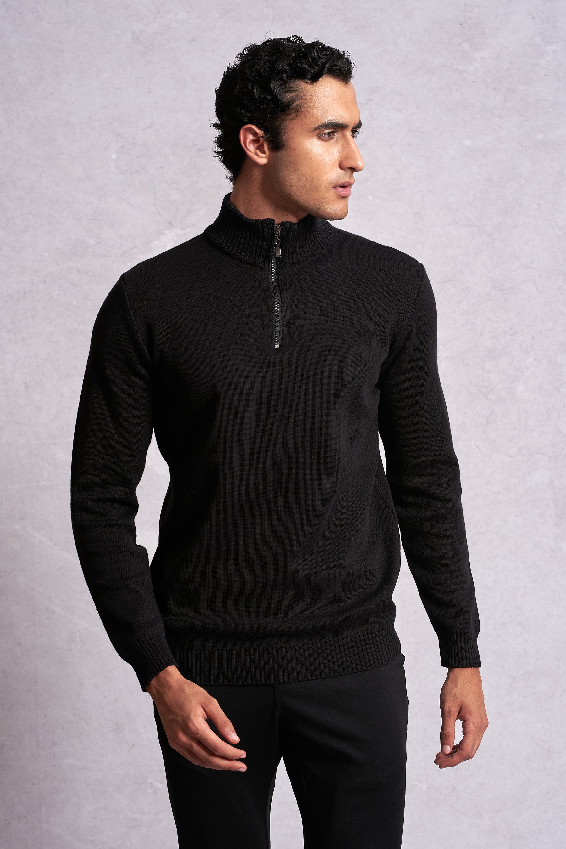 Tricot Gola Alta com Zíper Ankor Masculino