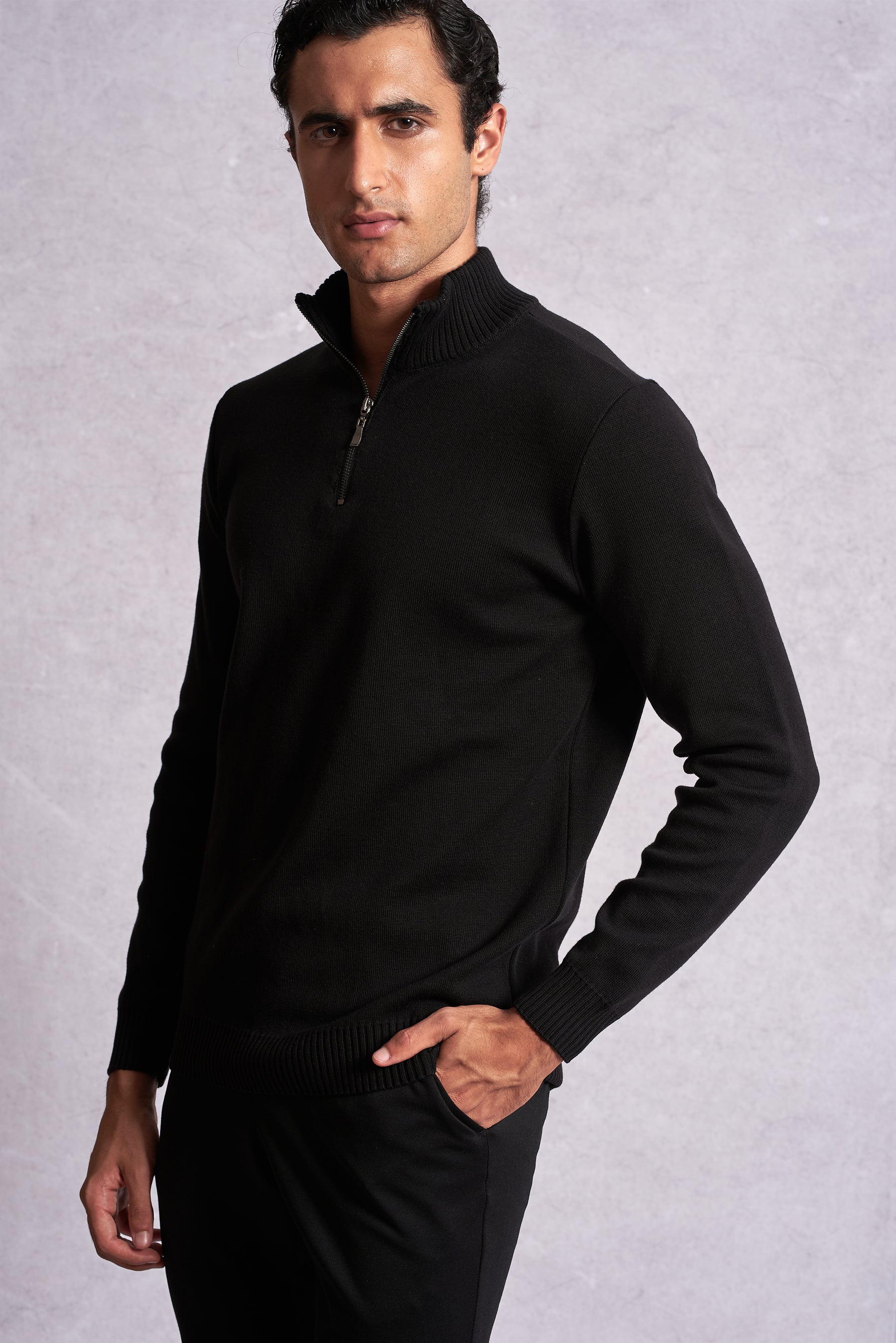 Tricot Gola Alta com Zíper Ankor Masculino
